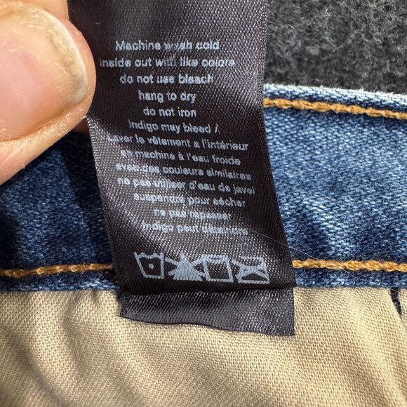 rag & bone Jeans Womens 24 Blue High Waist Flared Leg Stretch Denim Made in USA - Picture 11 of 11